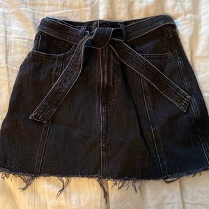 Abercrombie & Fitch skirt denim washed